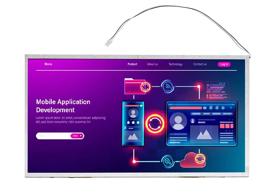 Nodweddion Arddangosfeydd TFT LCD mewn Cynrychiolaeth Lliw